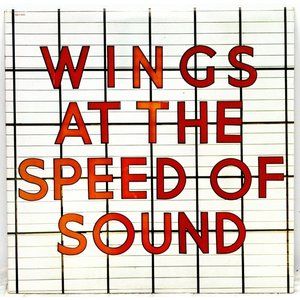 '76 Paul McCartney Wings at the Speed of Sound 12" Vinyl Album LP Capitol Record
